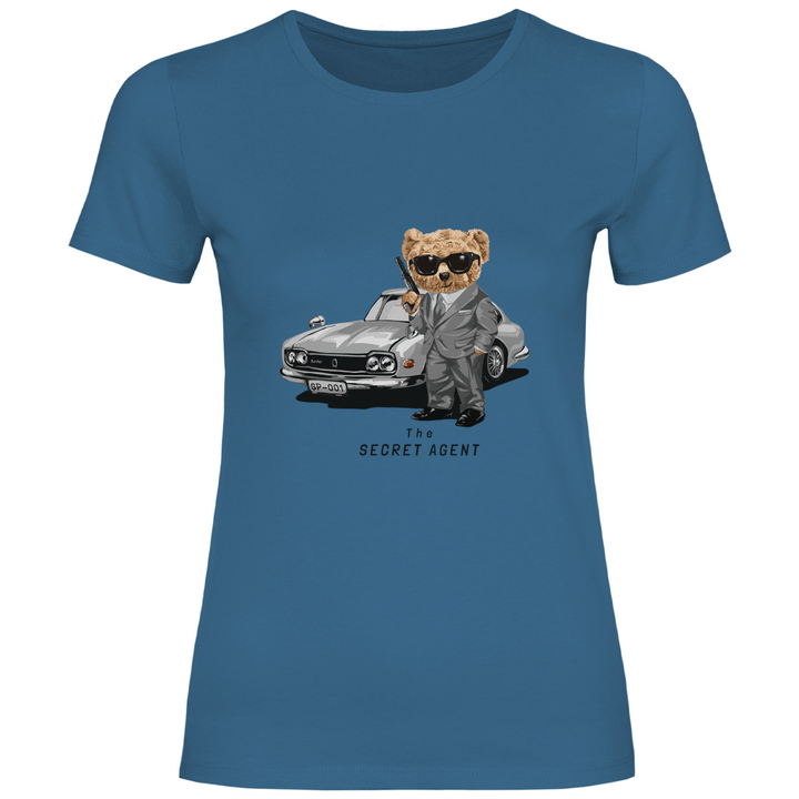 Geheimagent Teddy - Damen T - Shirt - Textilzauber