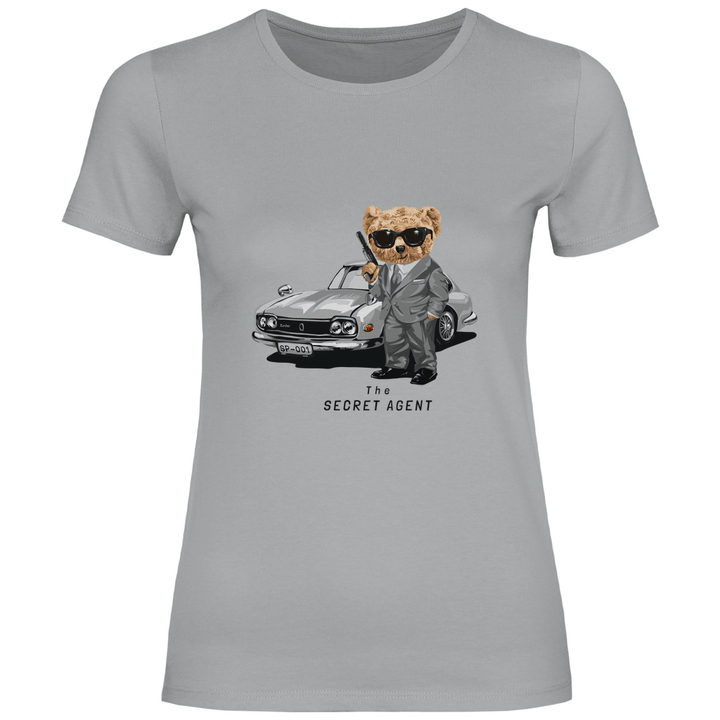 Geheimagent Teddy - Damen T - Shirt - Textilzauber