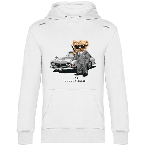 Geheimagent Teddy - Herren Hoodie - Textilzauber