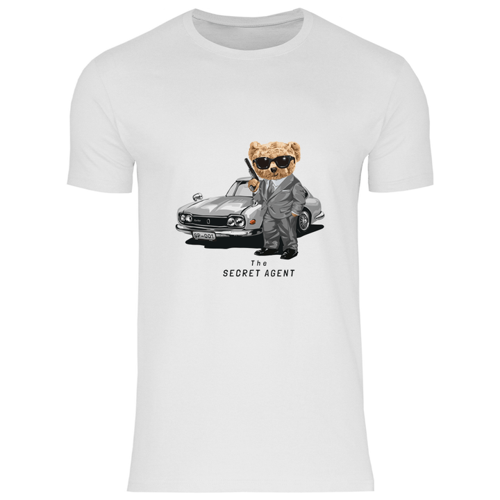 Geheimagent Teddy - Herren T - Shirt - Textilzauber