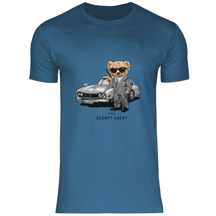 Geheimagent Teddy - Herren T - Shirt - Textilzauber