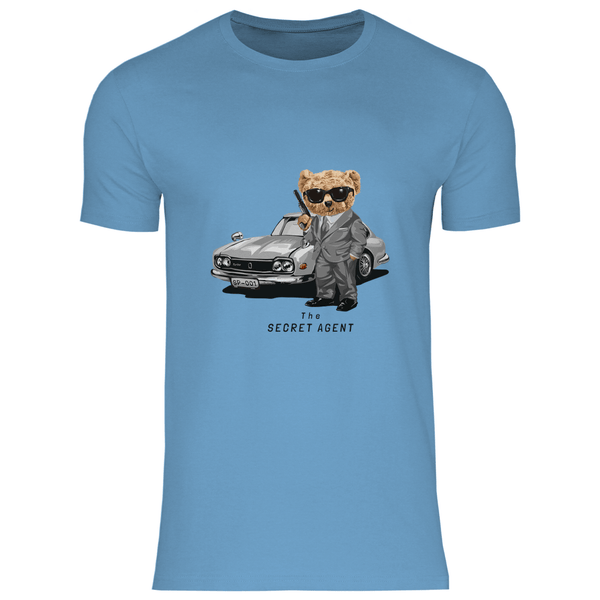 Geheimagent Teddy - Herren T - Shirt - Textilzauber