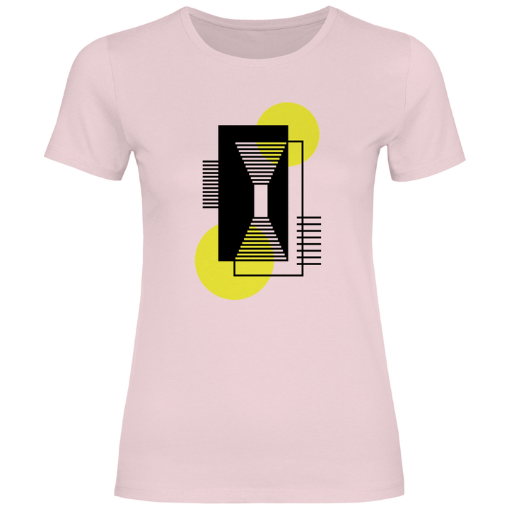 Gelbe Komposition - Damen T - Shirt - Textilzauber