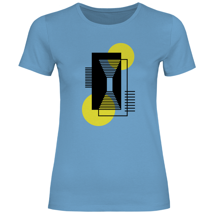 Gelbe Komposition - Damen T - Shirt - Textilzauber