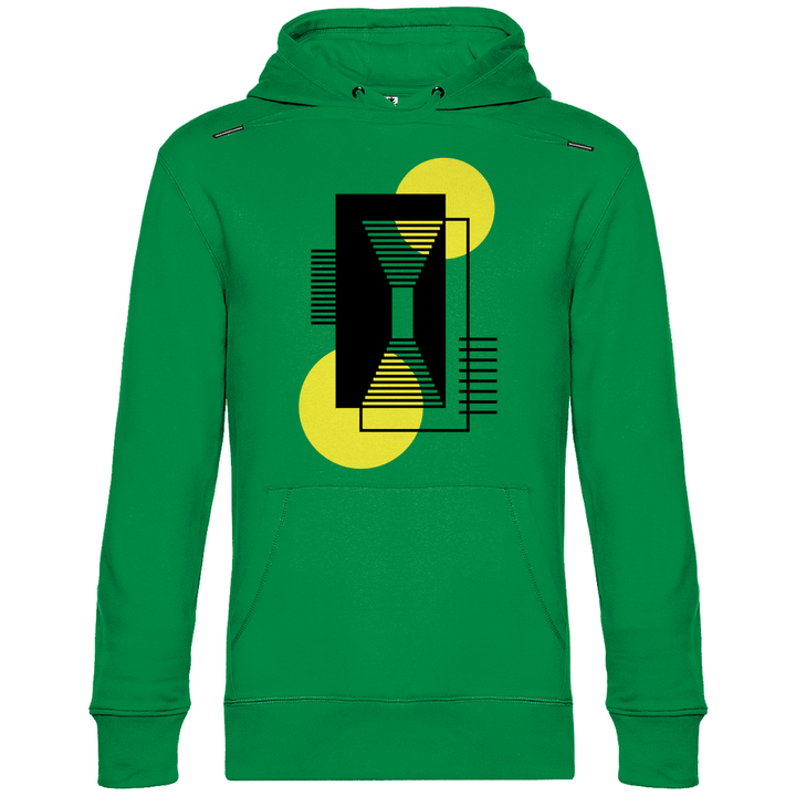 Gelbe Komposition - Herren Hoodie - Textilzauber