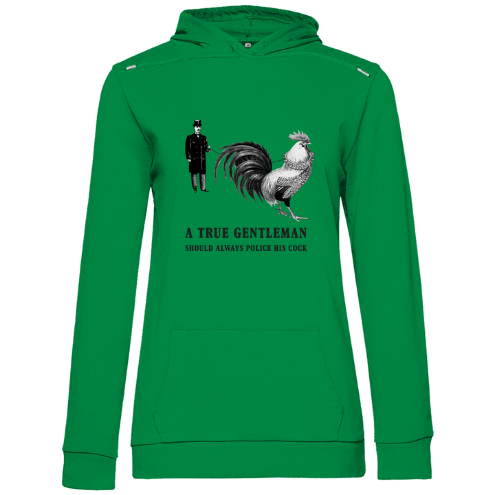 Gentleman's Hahn - Damen Hoodie - Textilzauber