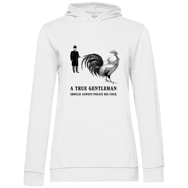 Gentleman's Hahn - Damen Hoodie - Textilzauber