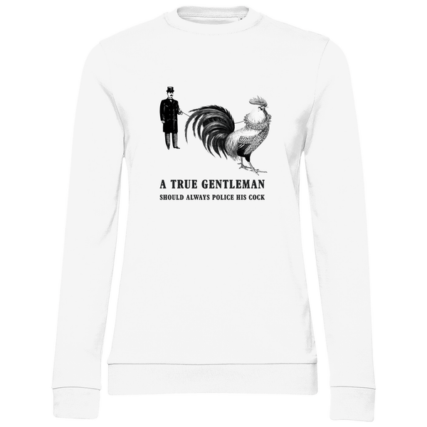 Gentleman's Hahn - Damen Sweatshirt - Textilzauber