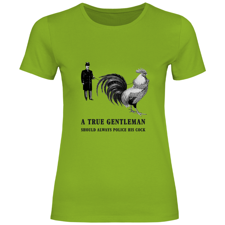 Gentleman's Hahn - Damen T - Shirt - Textilzauber