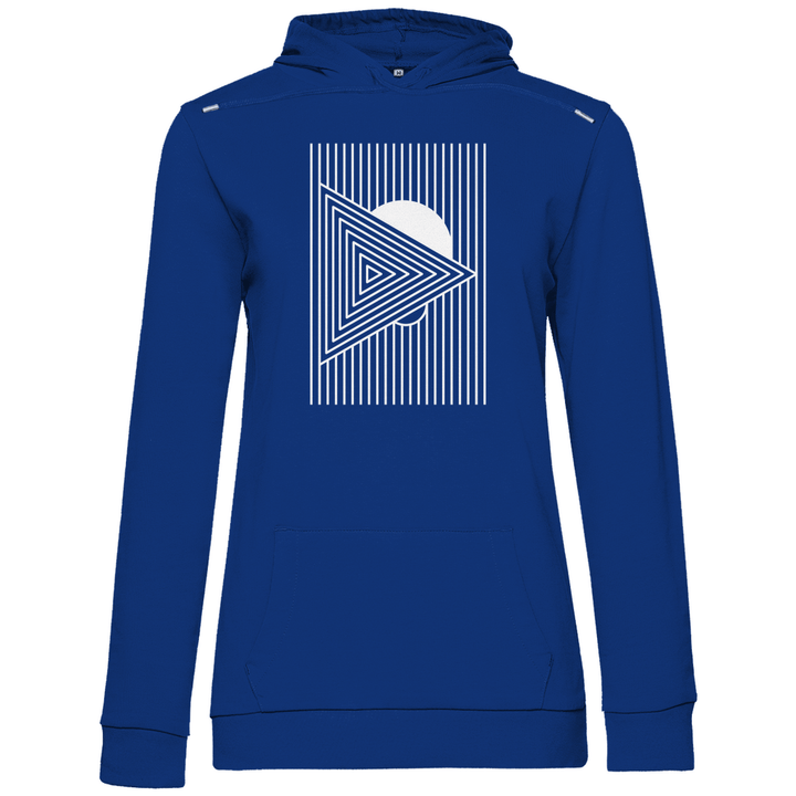 Geometrisches Dreieck - Damen Hoodie - Textilzauber