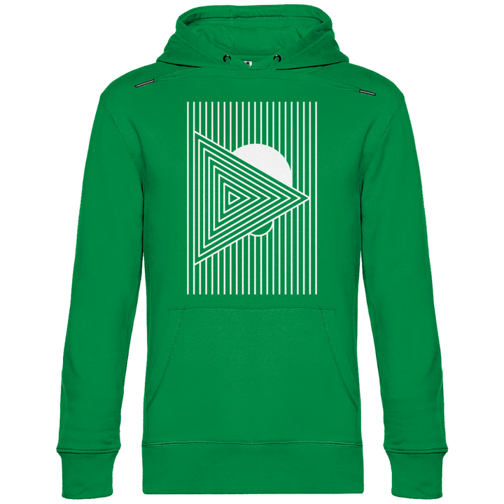Geometrisches Dreieck - Herren Hoodie - Textilzauber