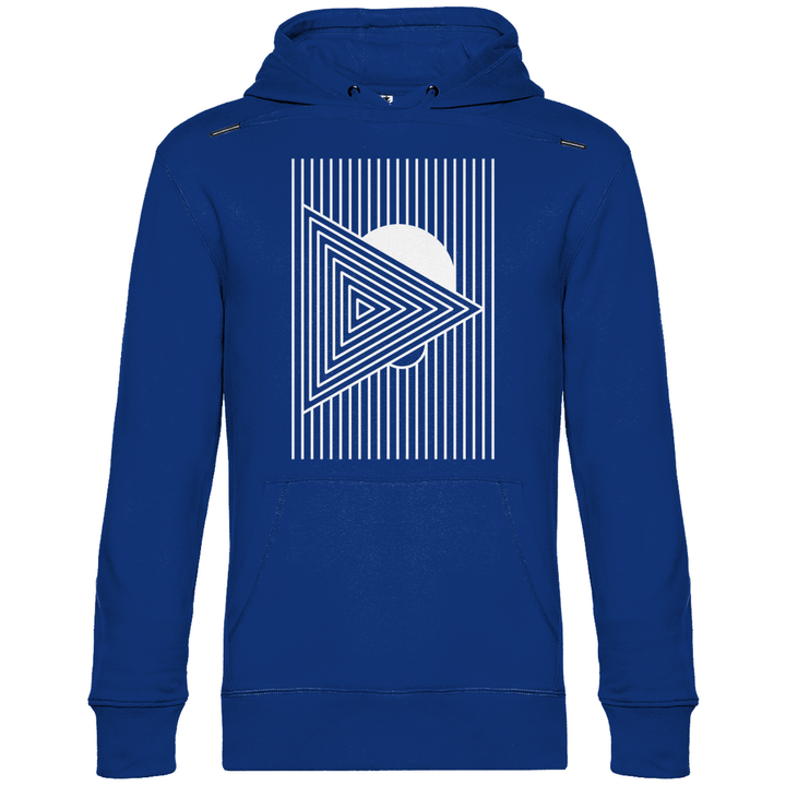 Geometrisches Dreieck - Herren Hoodie - Textilzauber