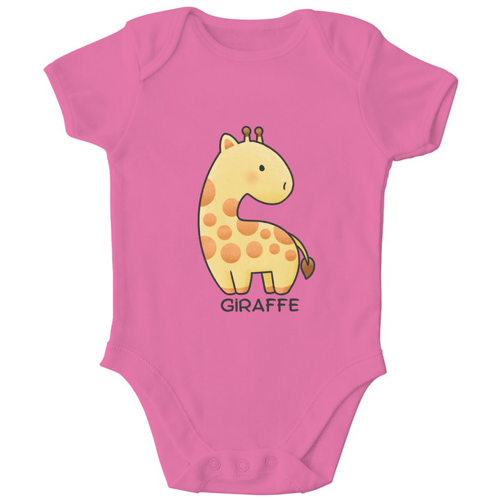 Giraffenfreund - Bio Baby - Body - Textilzauber