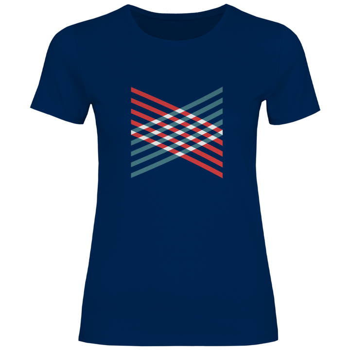 Gitterkreuz - Damen T - Shirt - Textilzauber