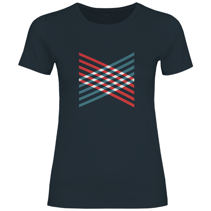 Gitterkreuz - Damen T - Shirt - Textilzauber