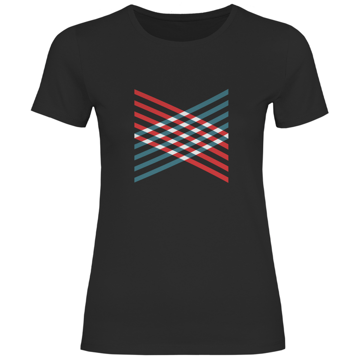 Gitterkreuz - Damen T - Shirt - Textilzauber