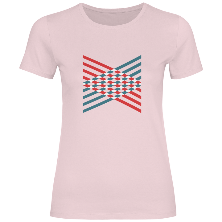 Gitterkreuz - Damen T - Shirt - Textilzauber
