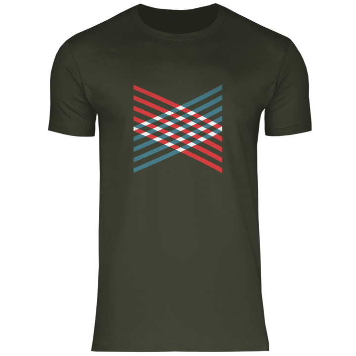 Gitterkreuz - Herren T - Shirt - Textilzauber