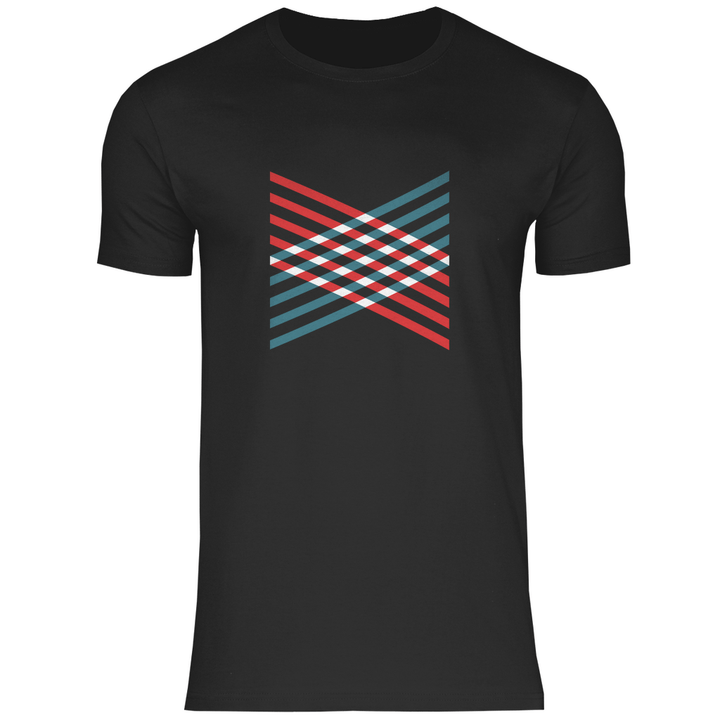 Gitterkreuz - Herren T - Shirt - Textilzauber