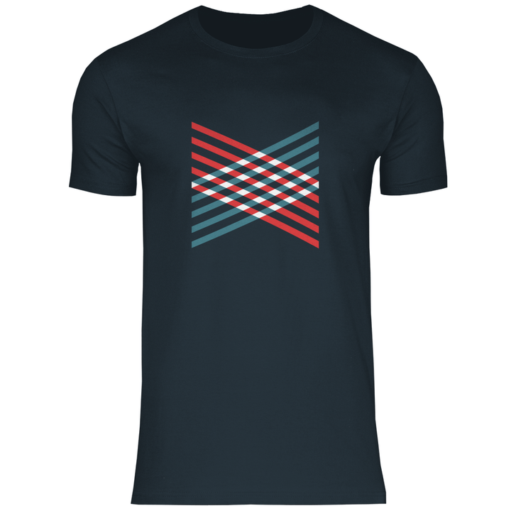 Gitterkreuz - Herren T - Shirt - Textilzauber