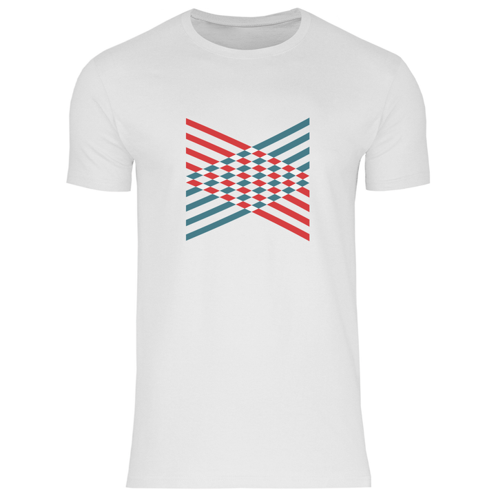 Gitterkreuz - Herren T - Shirt - Textilzauber