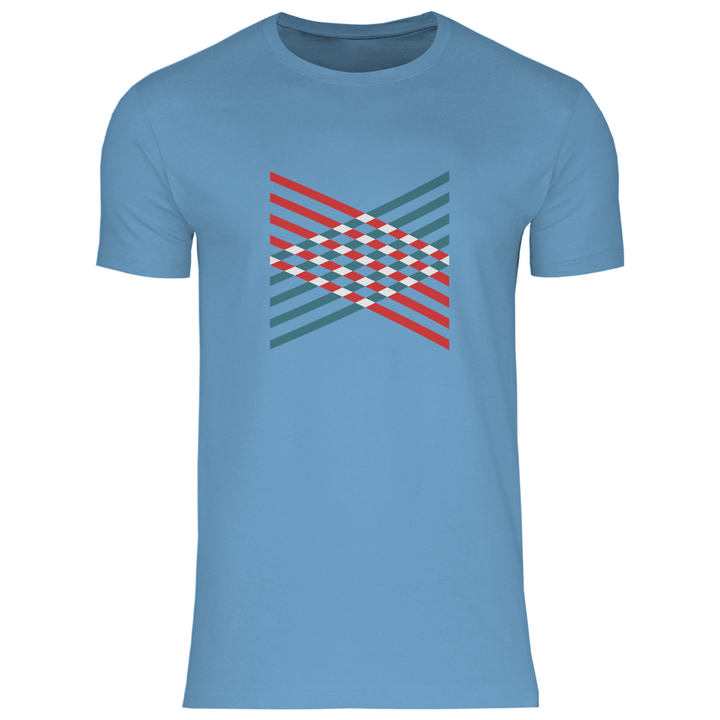 Gitterkreuz - Herren T - Shirt - Textilzauber