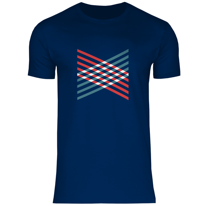 Gitterkreuz - Herren T - Shirt - Textilzauber