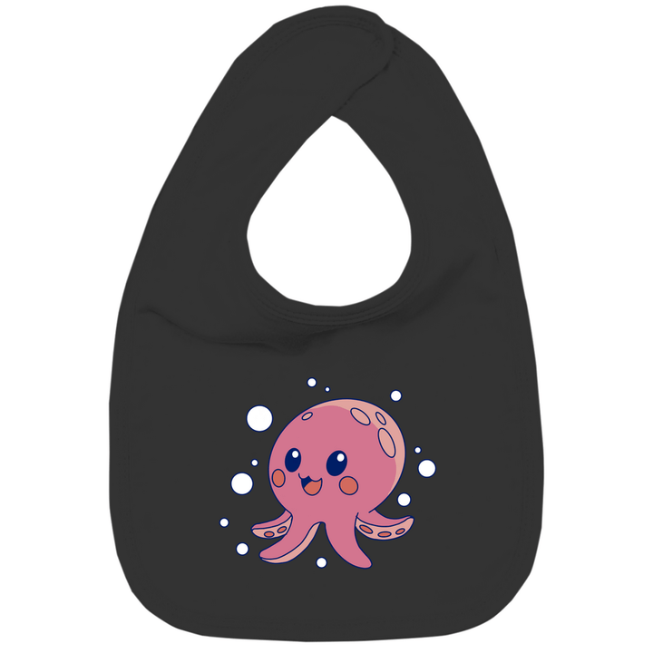 Glücklicher Oktopus - Bio Baby - Lätzchen - Textilzauber