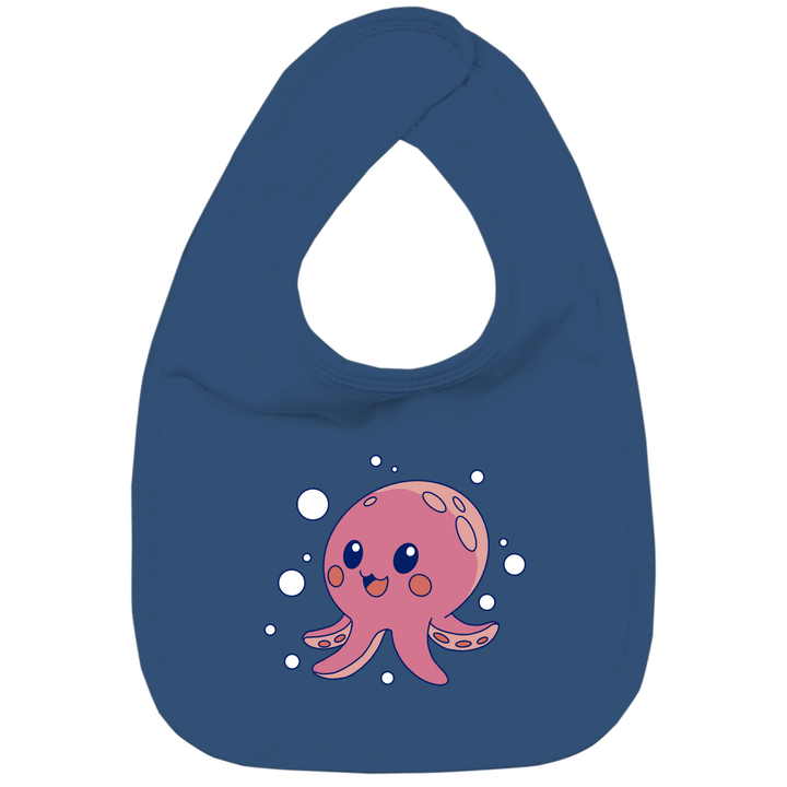 Glücklicher Oktopus - Bio Baby - Lätzchen - Textilzauber