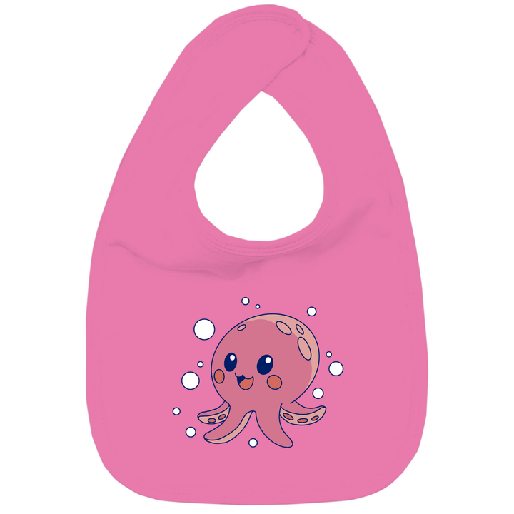 Glücklicher Oktopus - Bio Baby - Lätzchen - Textilzauber