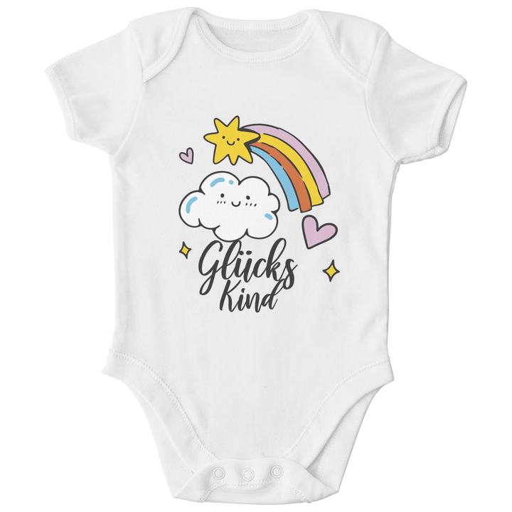 Glückskind - Bio Baby - Body - Textilzauber