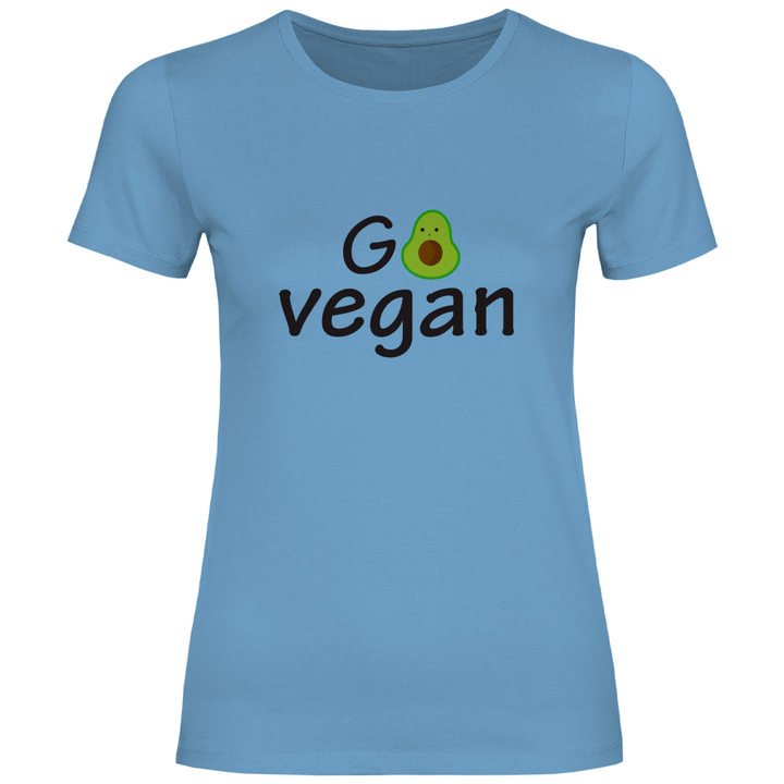 Go Vegan - Damen T - Shirt - Textilzauber