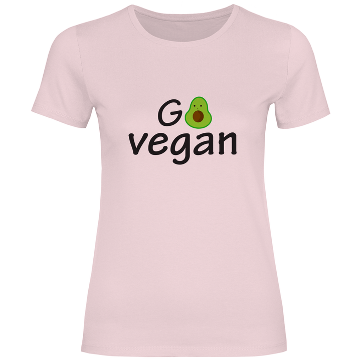Go Vegan - Damen T - Shirt - Textilzauber