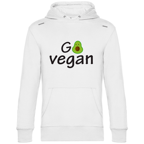 Go Vegan - Herren Hoodie - Textilzauber