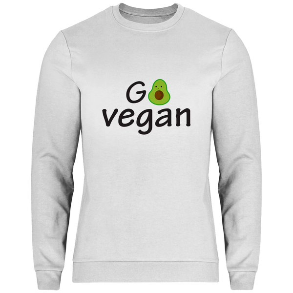 Go Vegan - Herren Sweatshirt - Textilzauber