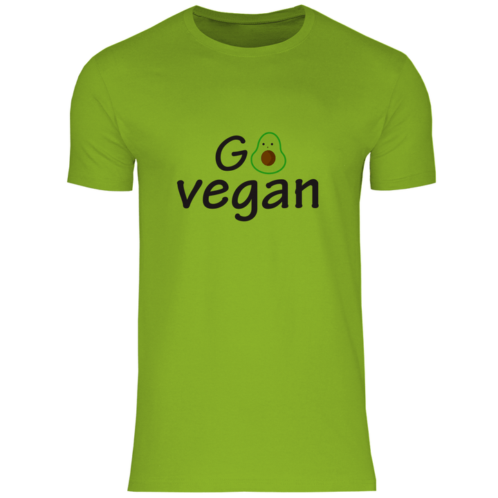 Go Vegan - Herren T - Shirt - Textilzauber