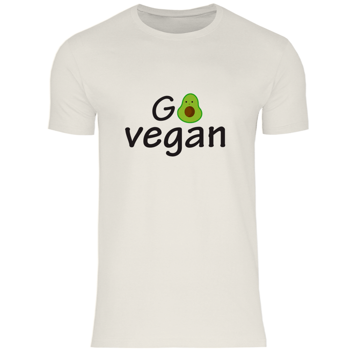 Go Vegan - Herren T - Shirt - Textilzauber
