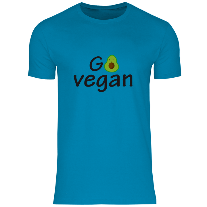 Go Vegan - Herren T - Shirt - Textilzauber