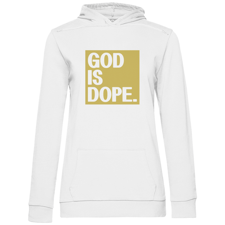 God is Dope - Damen Hoodie - Textilzauber