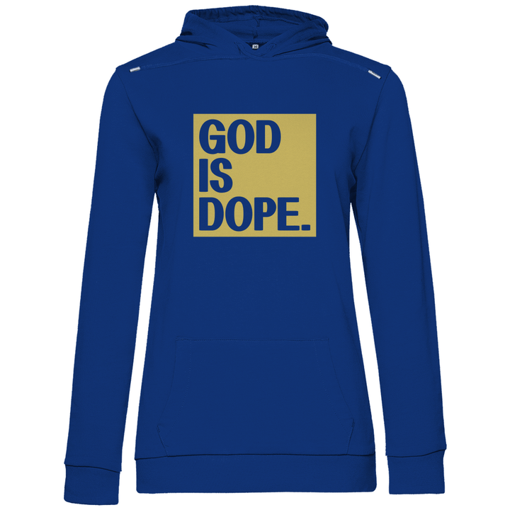 God is Dope - Damen Hoodie - Textilzauber