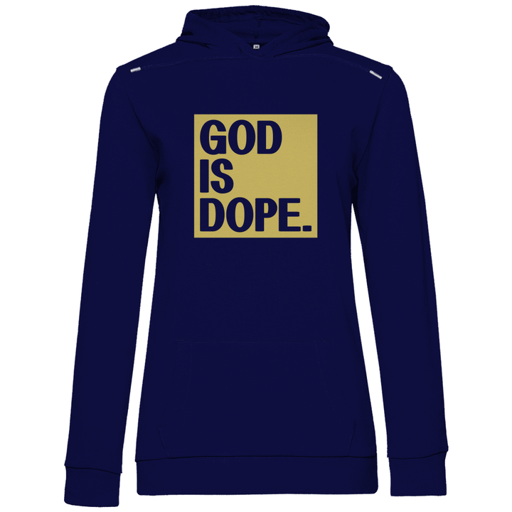 God is Dope - Damen Hoodie - Textilzauber