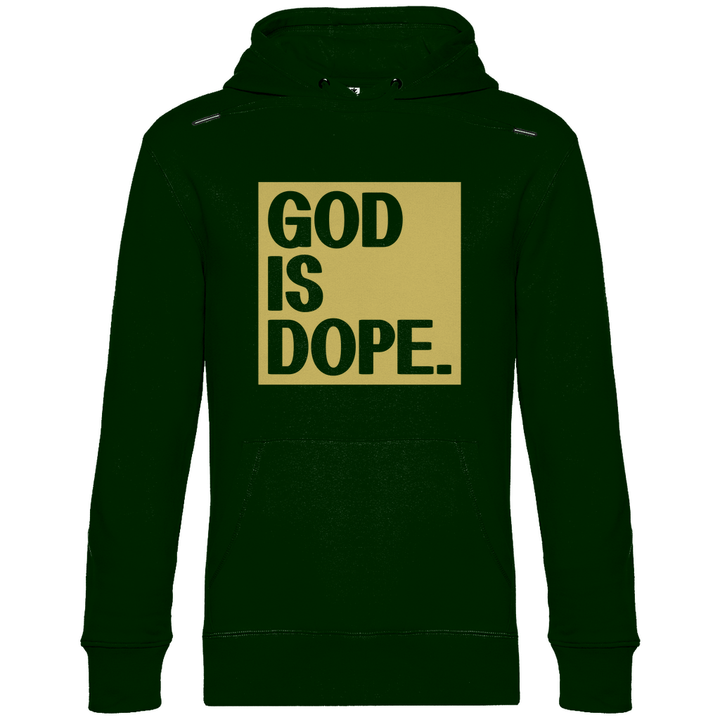 God is Dope - Herren Hoodie - Textilzauber