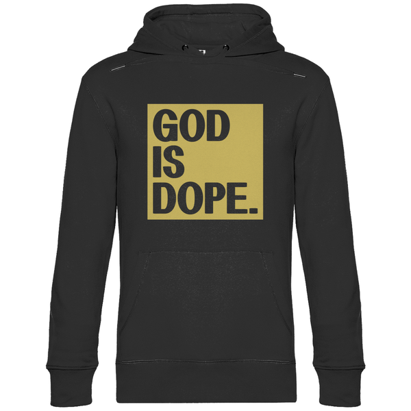 God is Dope - Herren Hoodie - Textilzauber