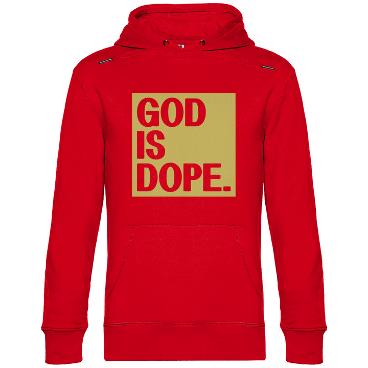God is Dope - Herren Hoodie - Textilzauber