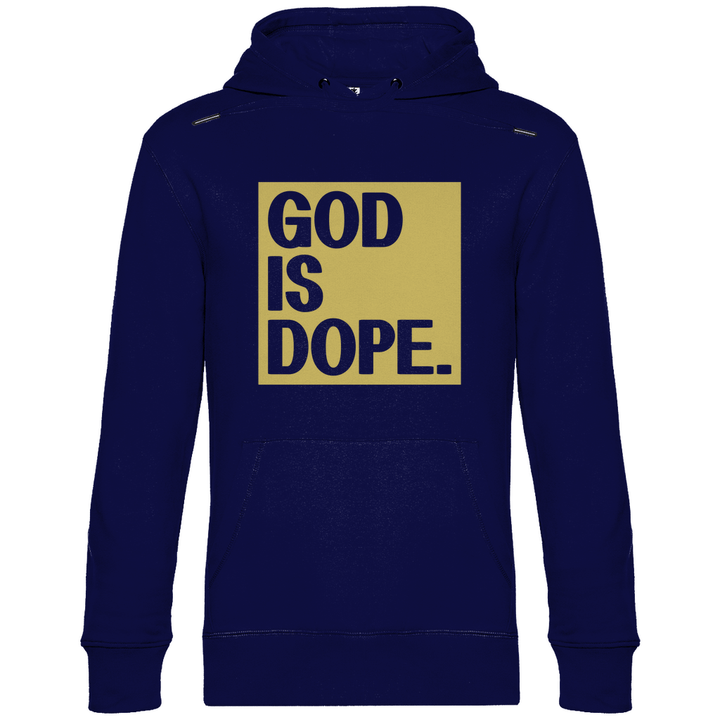 God is Dope - Herren Hoodie - Textilzauber