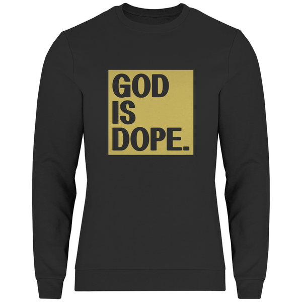 God is Dope - Herren Sweatshirt - Textilzauber