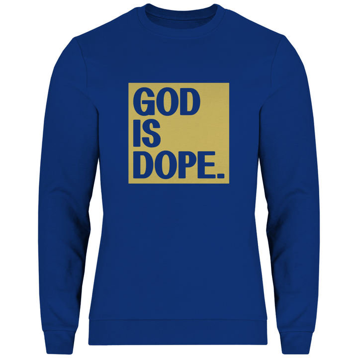 God is Dope - Herren Sweatshirt - Textilzauber