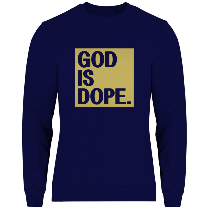 God is Dope - Herren Sweatshirt - Textilzauber