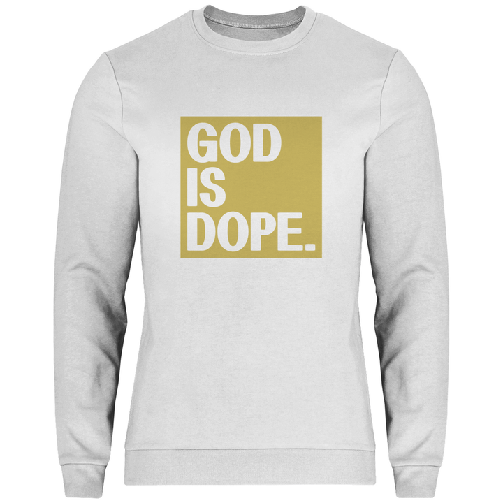 God is Dope - Herren Sweatshirt - Textilzauber