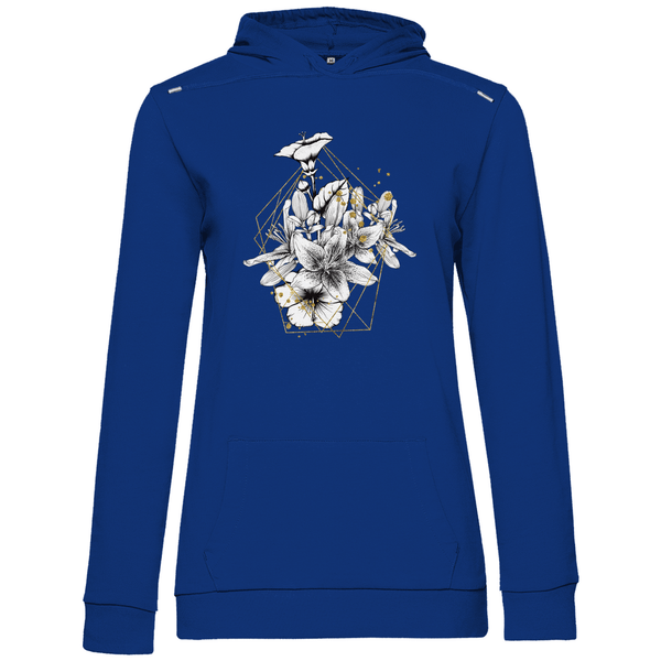 Goldene Lilie - Damen Hoodie - Textilzauber